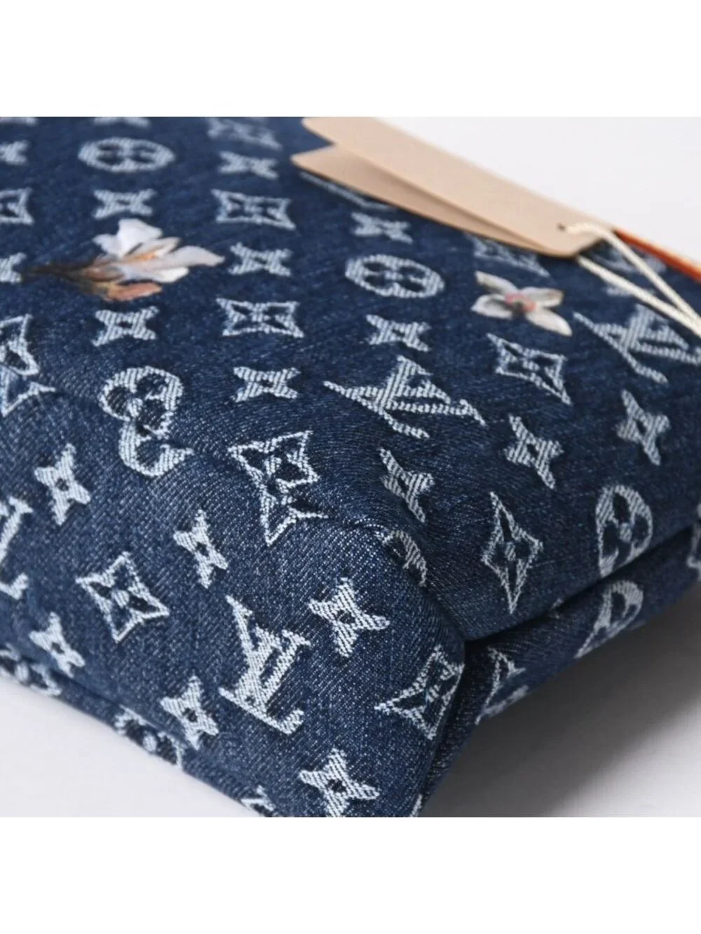 Louis Vuitton Handbag Clutch Pochette Voyage Monogram Denim